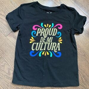 Proud of my culture latino Hispanic heritage kids shirt size 5T